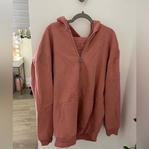 GAP girls zip up oversized